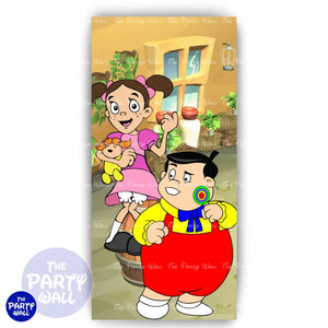 El Chavo del 8 - Funda para mampara de punta redonda o rectangular Mampara de punta redonda