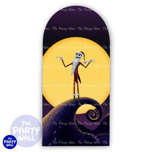 El Extraño mundo de Jack - Funda para mampara de punta redonda o rectangular Mampara de punta redonda