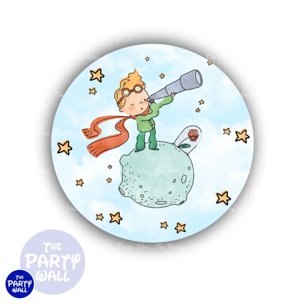 El Principito - Funda para mampara circular Circular