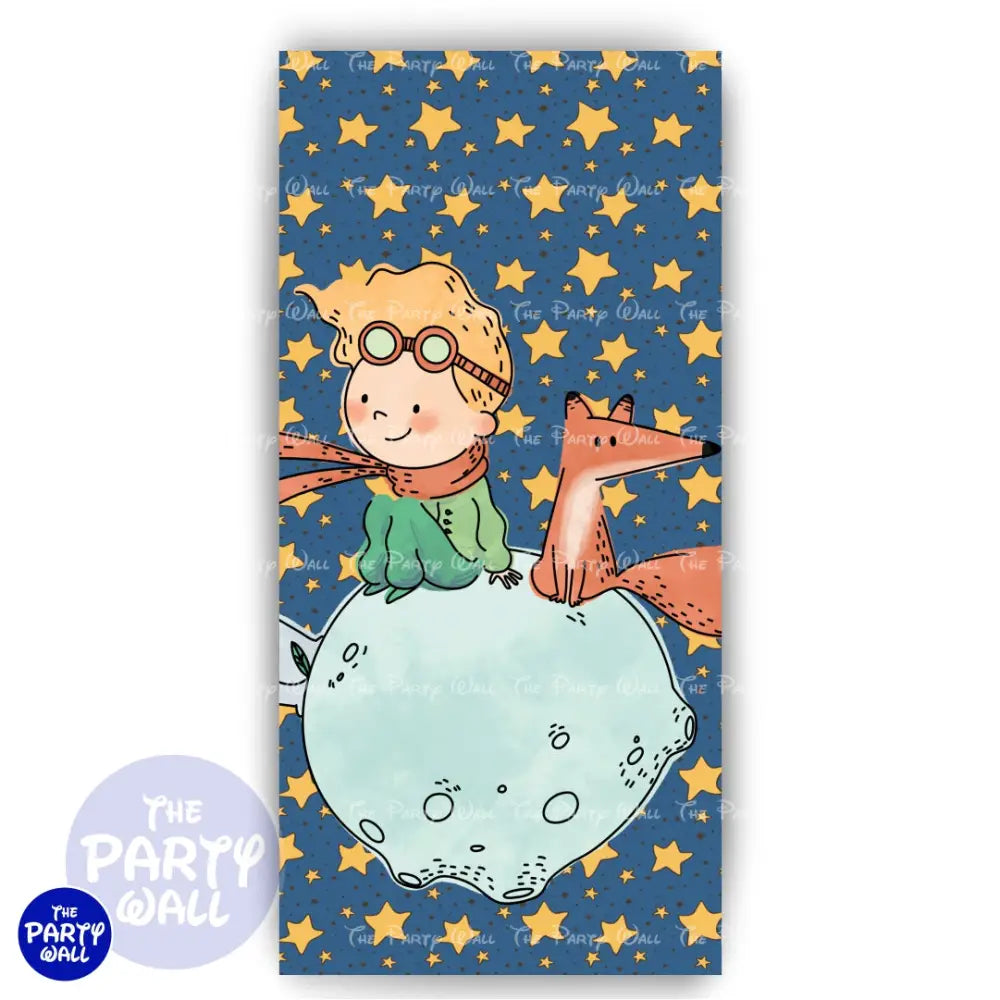 El Principito - Funda para mampara de punta redonda o rectangular Mampara de punta redonda