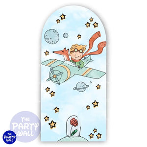 El Principito - Funda para mampara de punta redonda o rectangular Mampara de punta redonda