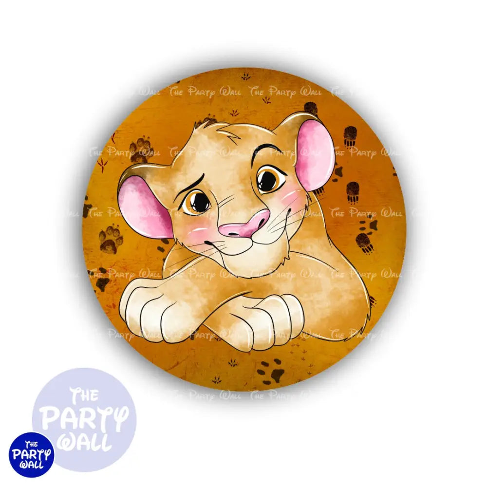 El Rey León - Funda para mampara circular Circular