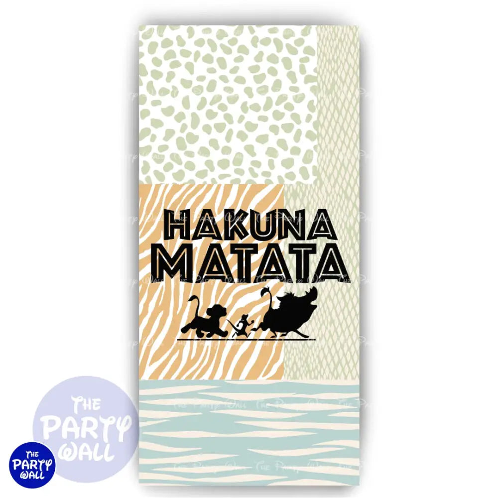 El Rey León - Funda para mampara de punta redonda o rectangular Mampara de punta redonda