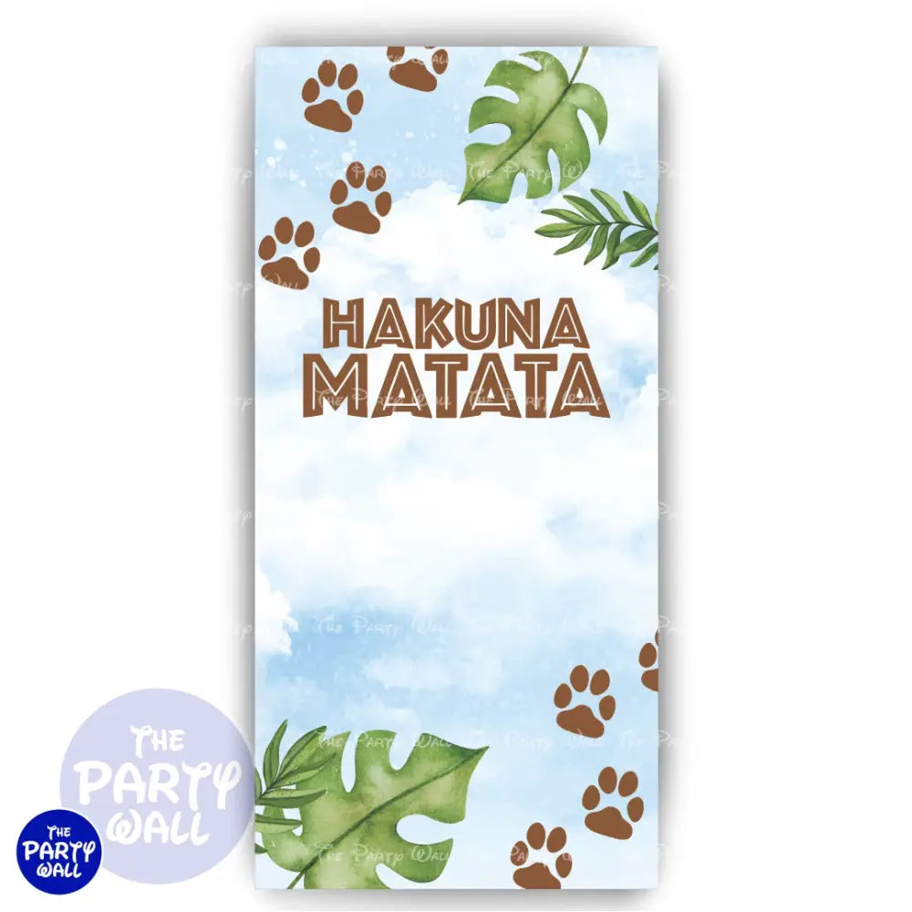 El Rey León - Funda para mampara de punta redonda o rectangular Mampara de punta redonda