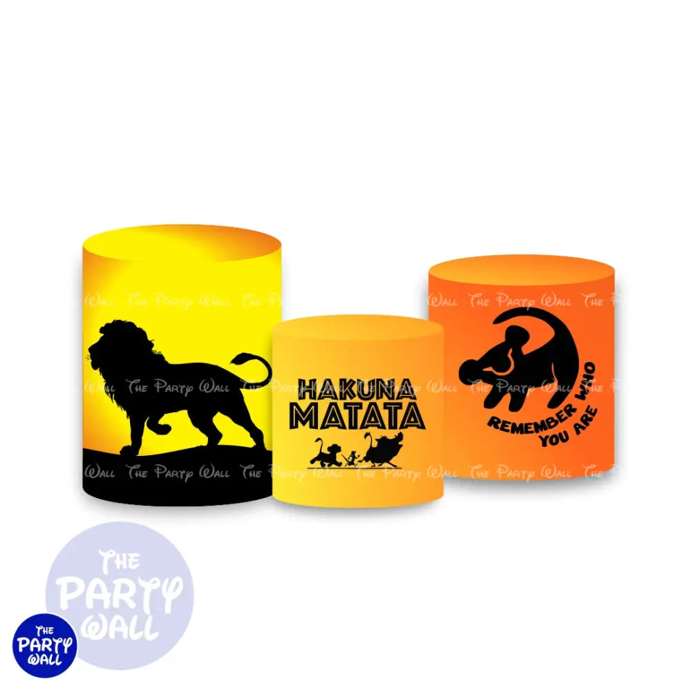 El Rey León - Fundas para cilindros Cilindros