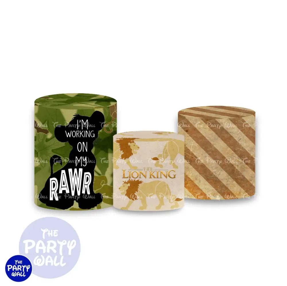 El Rey León - Fundas para cilindros Cilindros