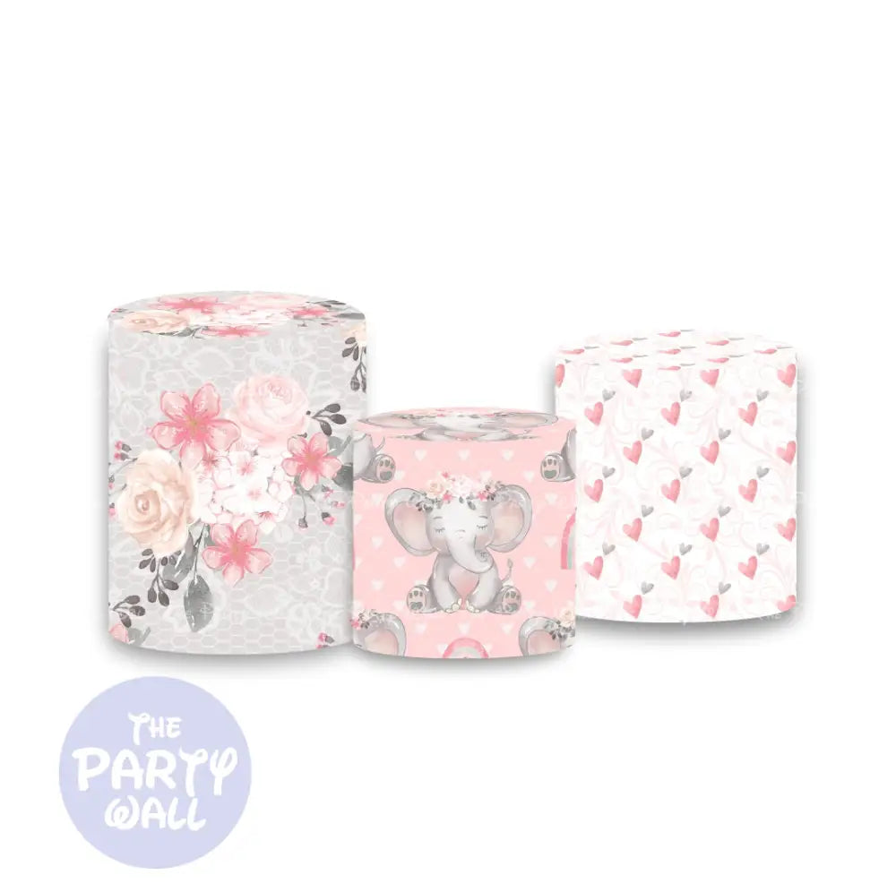 Elefantes Bebé Cute - Fundas para cilindros Cilindros