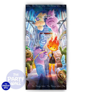 Elementals - Funda para mampara de punta redonda o rectangular Mampara de punta redonda