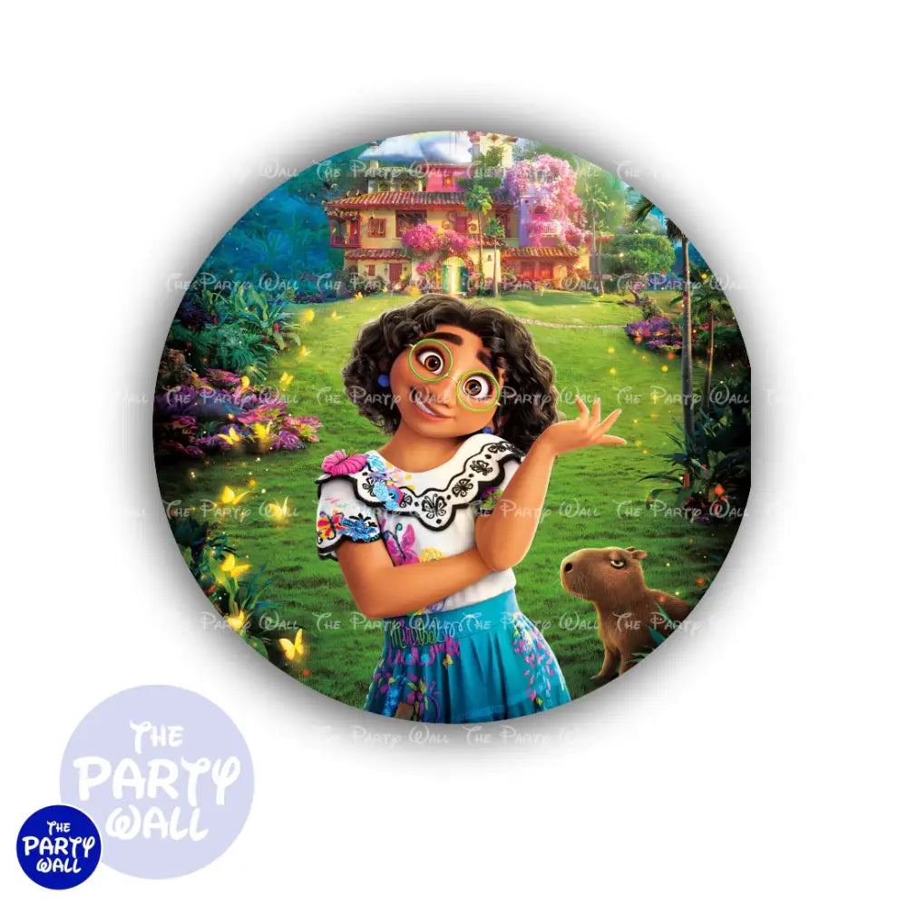 Encanto - Funda para mampara circular Circular