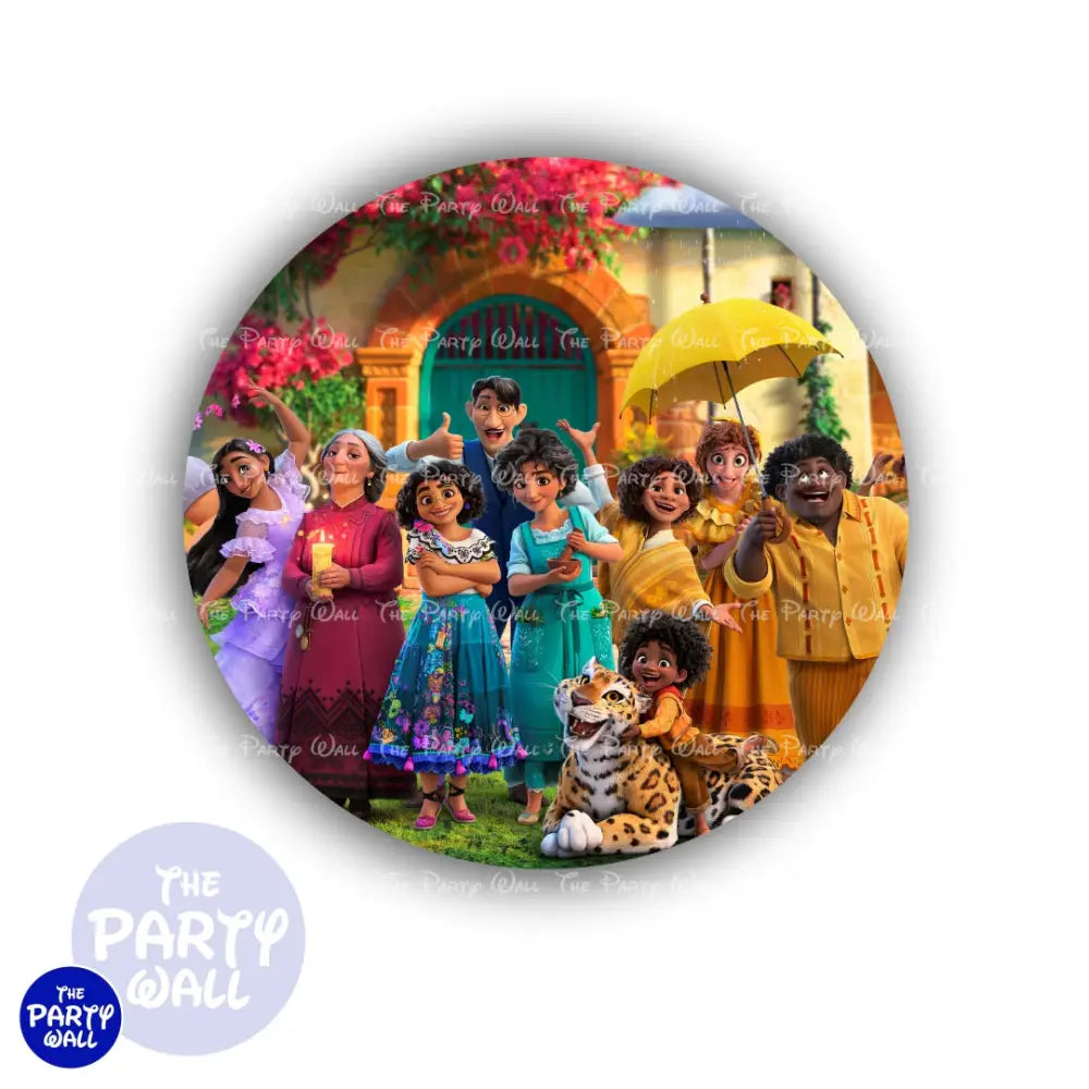 Encanto - Funda para mampara circular Circular