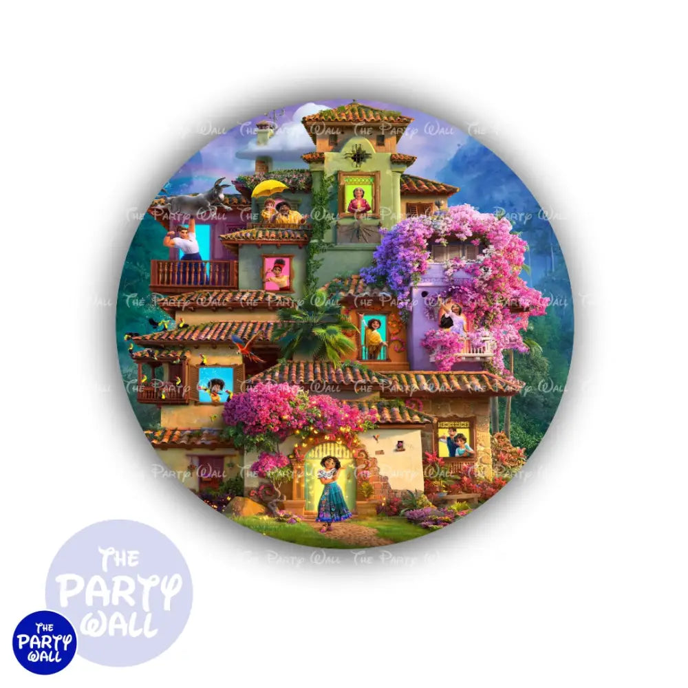 Encanto - Funda para mampara circular Circular