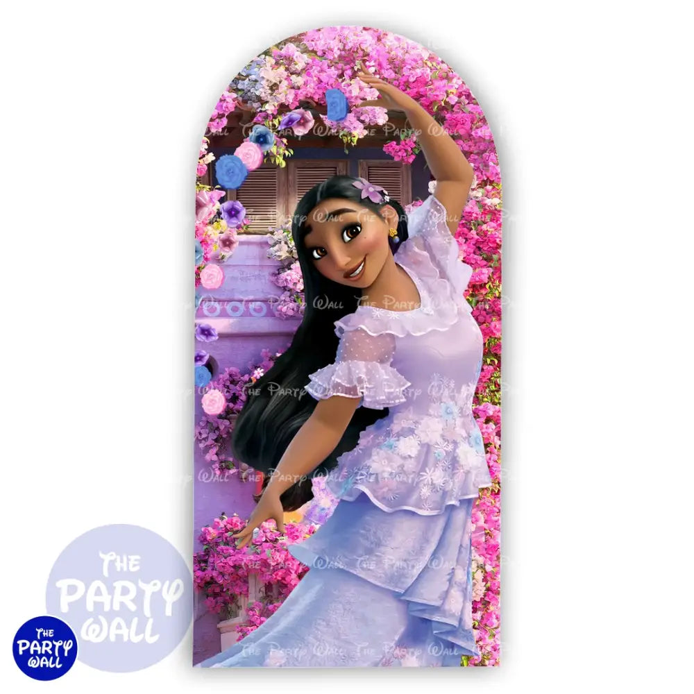 Encanto - Funda para mampara de punta redonda o rectangular Mampara de punta redonda