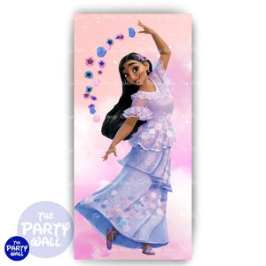 Encanto - Funda para mampara de punta redonda o rectangular Mampara de punta redonda