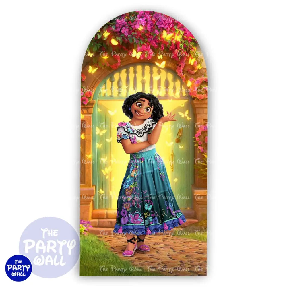 Encanto - Funda para mampara de punta redonda o rectangular Mampara de punta redonda