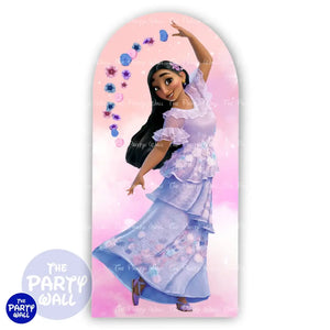 Encanto - Funda para mampara de punta redonda o rectangular Mampara de punta redonda