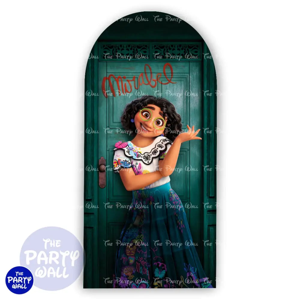 Encanto - Funda para mampara de punta redonda o rectangular Mampara de punta redonda