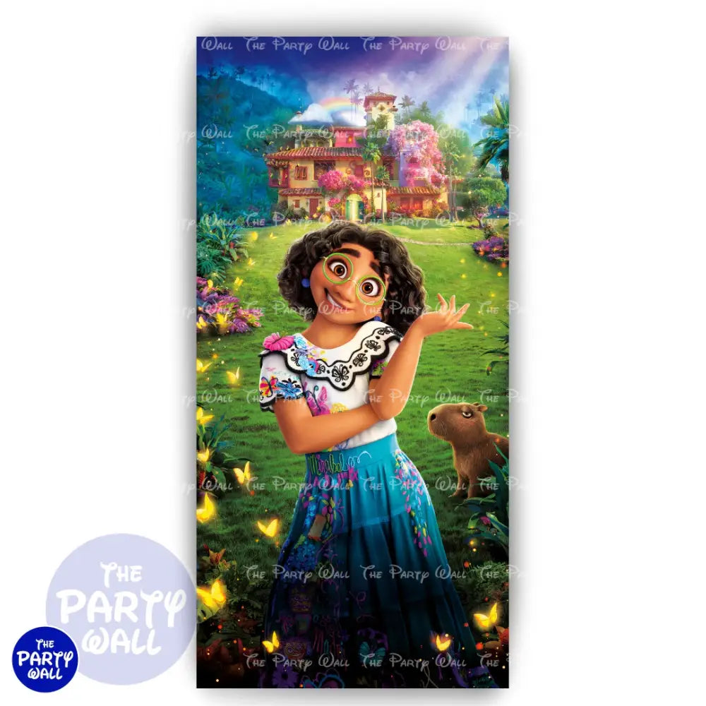 Encanto - Funda para mampara de punta redonda o rectangular Mampara de punta redonda