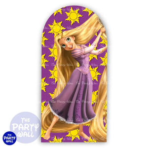 Enredados - Funda para mampara de punta redonda o rectangular Mampara de punta redonda