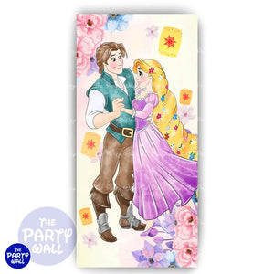 Enredados - Funda para mampara de punta redonda o rectangular Mampara de punta redonda