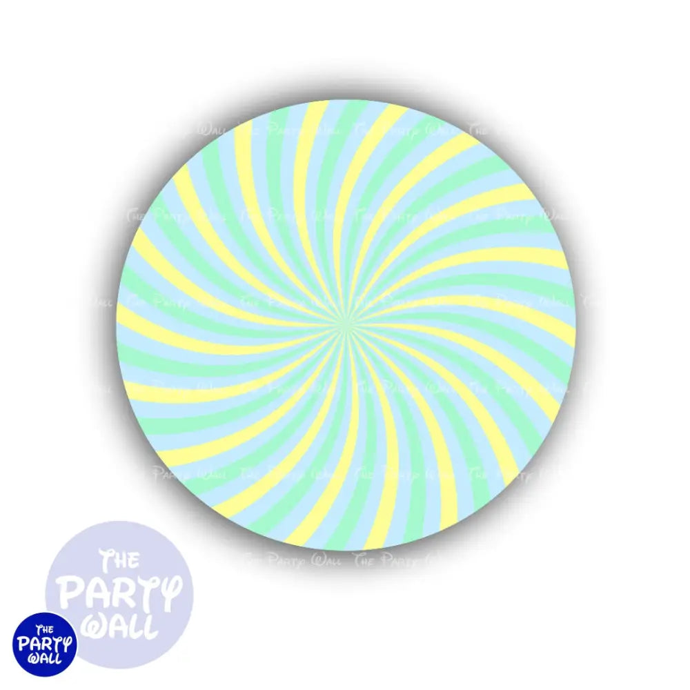 Espiral - Funda para mampara circular Circular