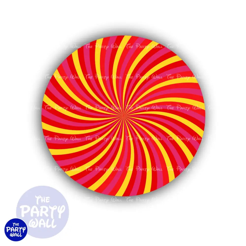 Espiral - Funda para mampara circular Circular