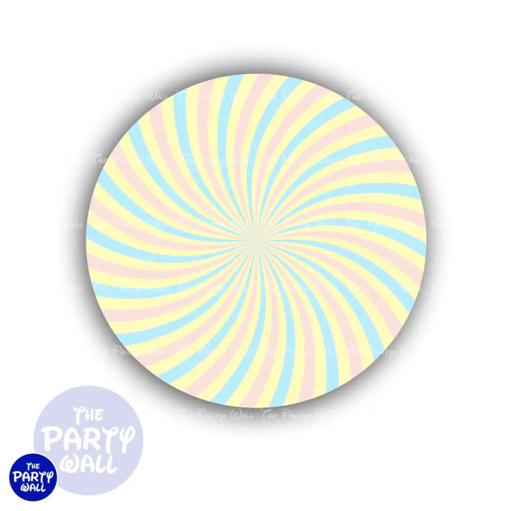 Espiral - Funda para mampara circular Circular