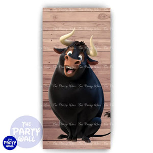 Ferdinand/Ole el Toro - Funda para mampara de punta redonda o rectangular Mampara de punta redonda