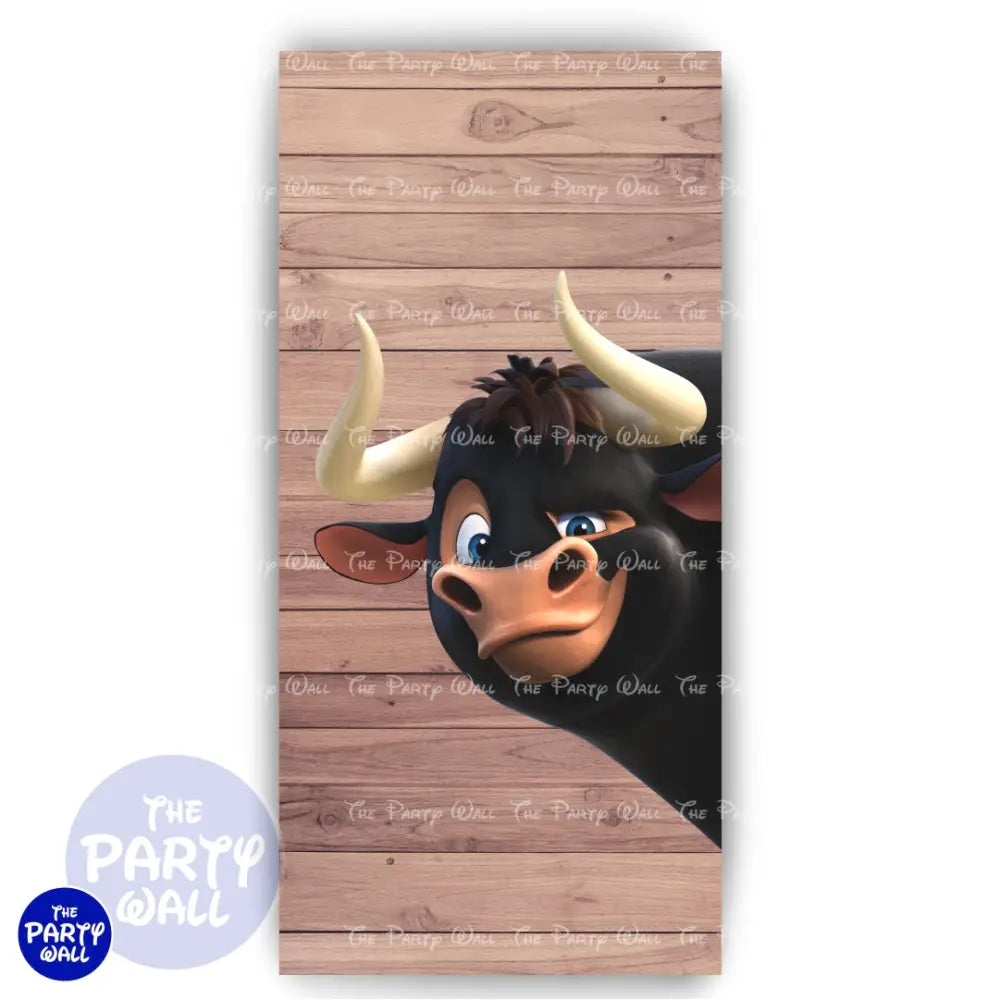 Ferdinand/Ole el Toro - Funda para mampara de punta redonda o rectangular Mampara de punta redonda