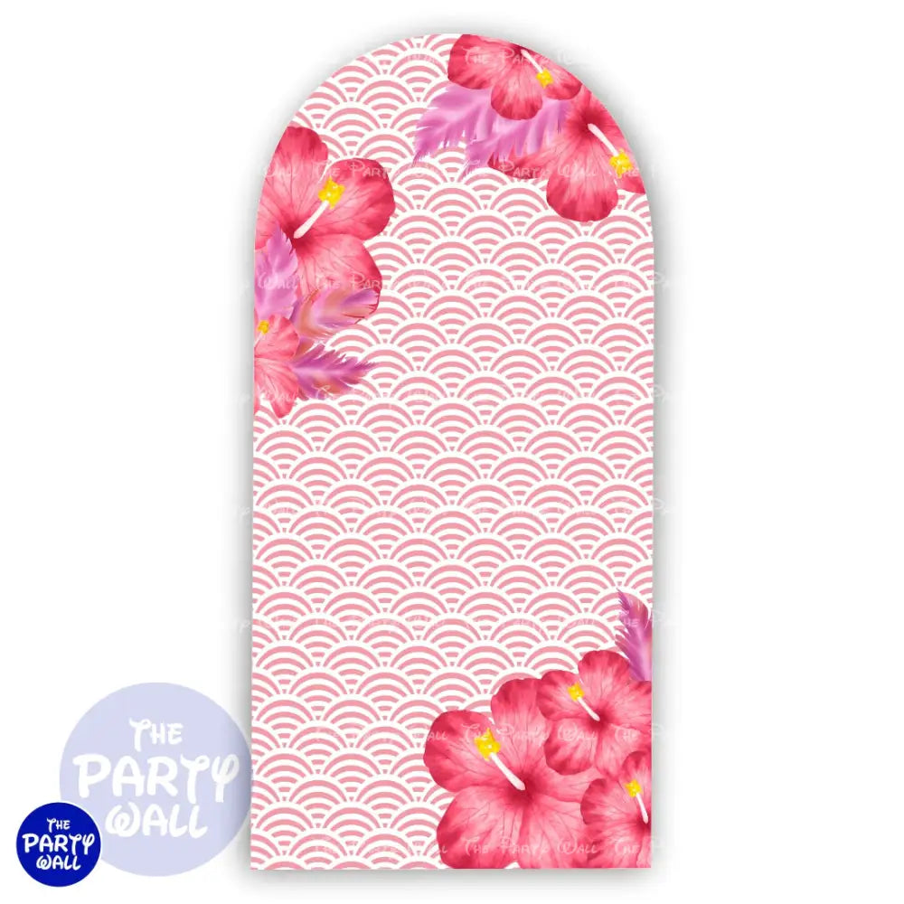 Flamingo - Funda para mampara de punta redonda o rectangular Mampara de punta redonda