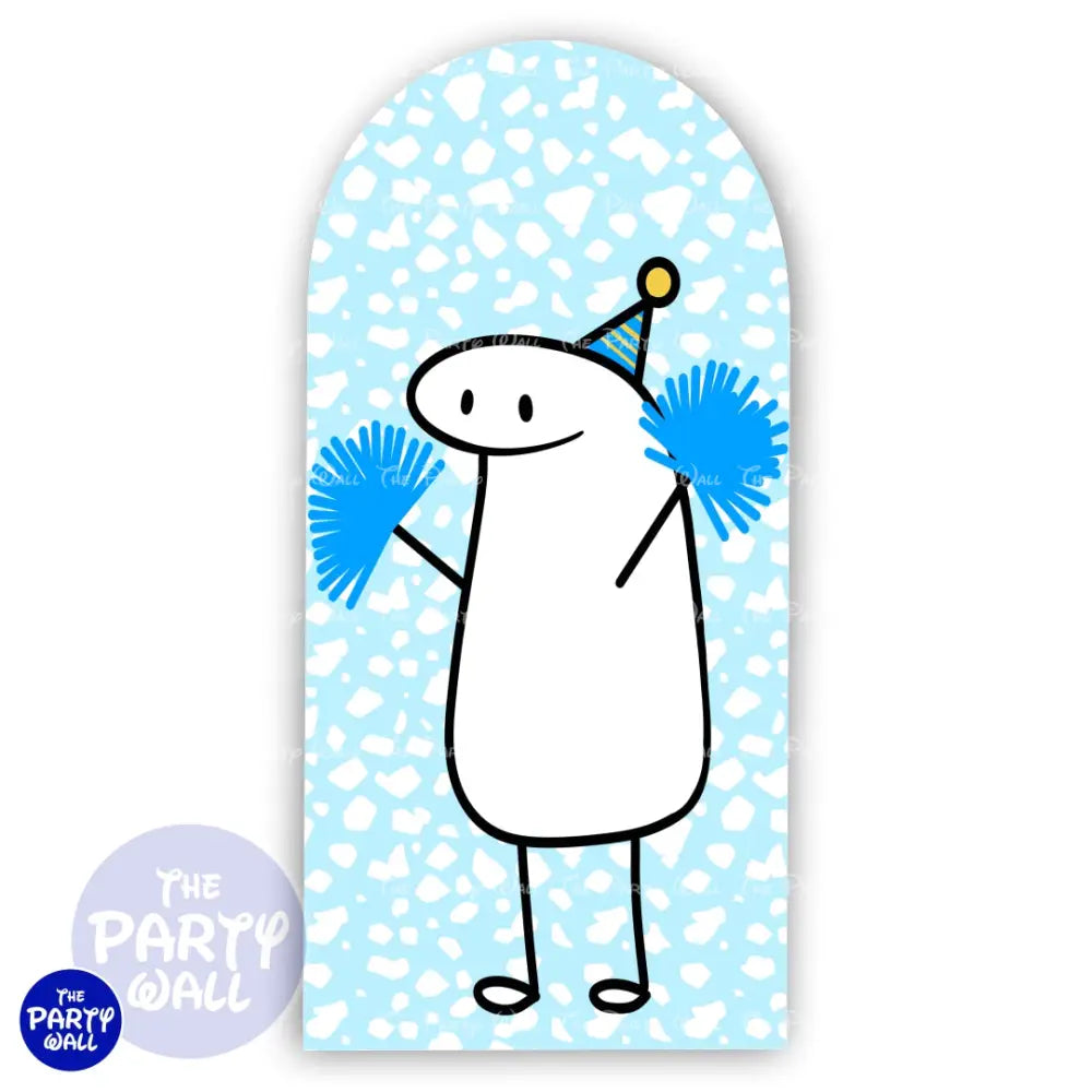 Flork - Funda para mampara de punta redonda o rectangular Mampara de punta redonda