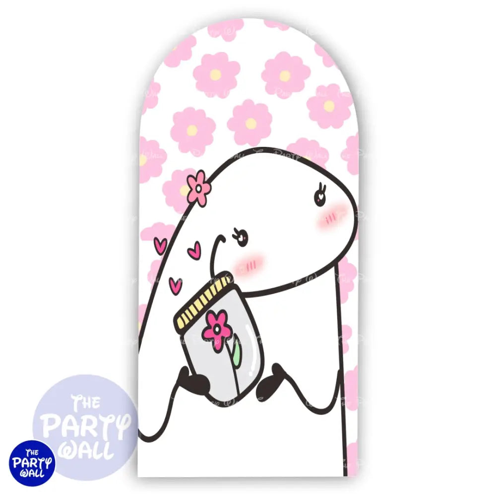 Flork - Funda para mampara de punta redonda o rectangular Mampara de punta redonda