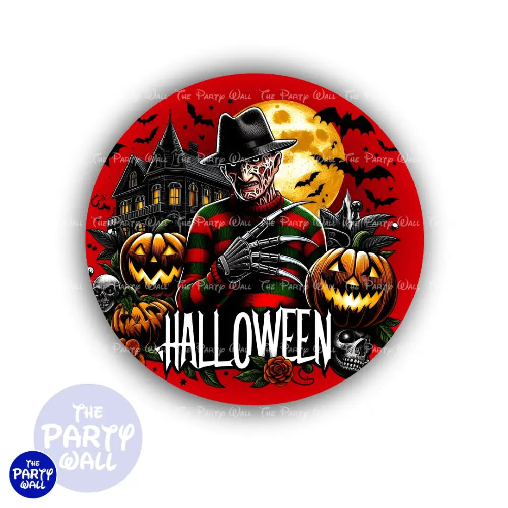 Freddy Krueger - Funda para mampara circular Circular