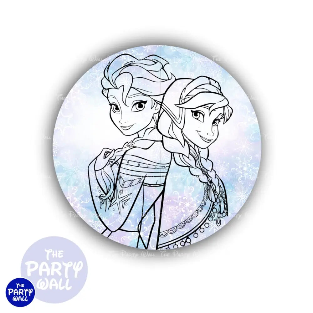 Frozen - Funda para mampara circular Circular