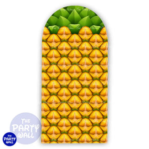 Frutas - Funda para mampara de punta redonda o rectangular - Mampara de punta redonda