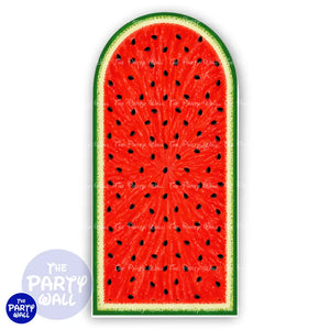 Frutas - Funda para mampara de punta redonda o rectangular - Mampara de punta redonda