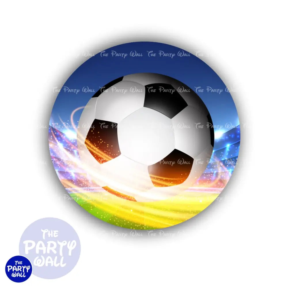 Futbol Soccer - Funda para mampara circular Circular