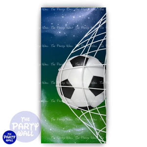 Futbol Soccer - Funda para mampara de punta redonda o rectangular Mampara de punta redonda