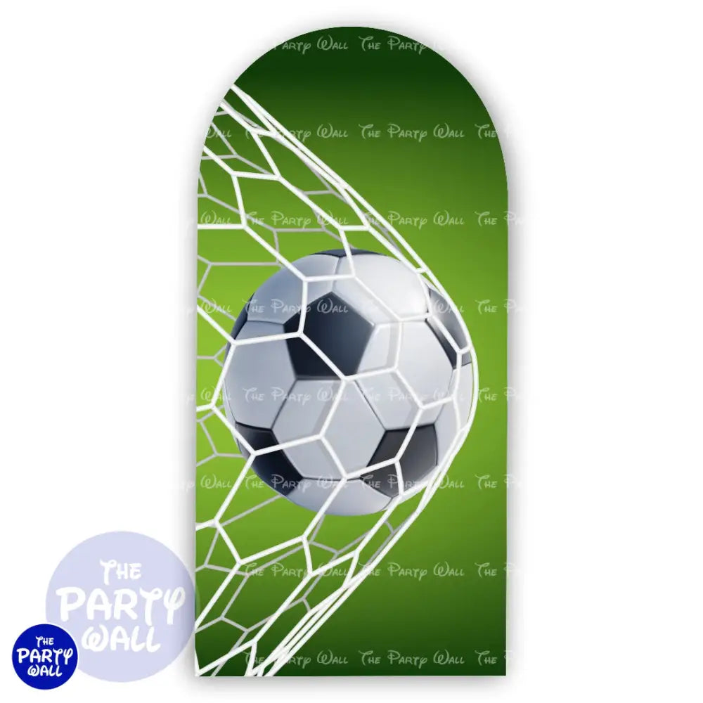 Futbol Soccer - Funda para mampara de punta redonda o rectangular Mampara de punta redonda