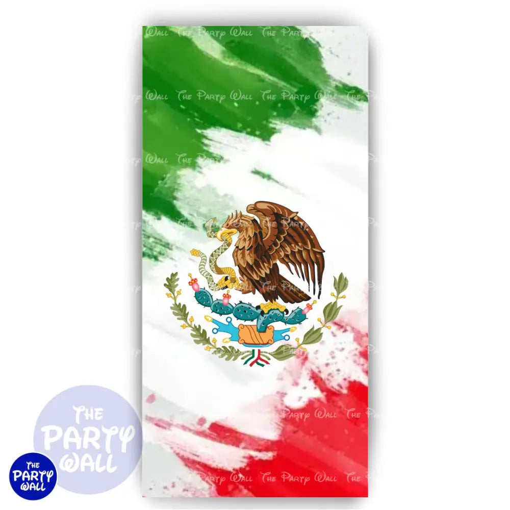 Futbol Soccer Mexicano - Funda para mampara de punta redonda o rectangular Mampara de punta redonda