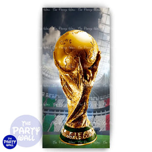 Futbol Soccer Mexicano - Funda para mampara de punta redonda o rectangular Mampara de punta redonda