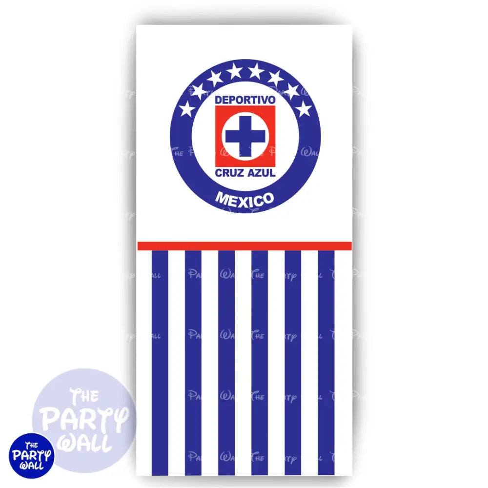 Futbol Soccer Mexicano - Funda para mampara de punta redonda o rectangular Mampara de punta redonda