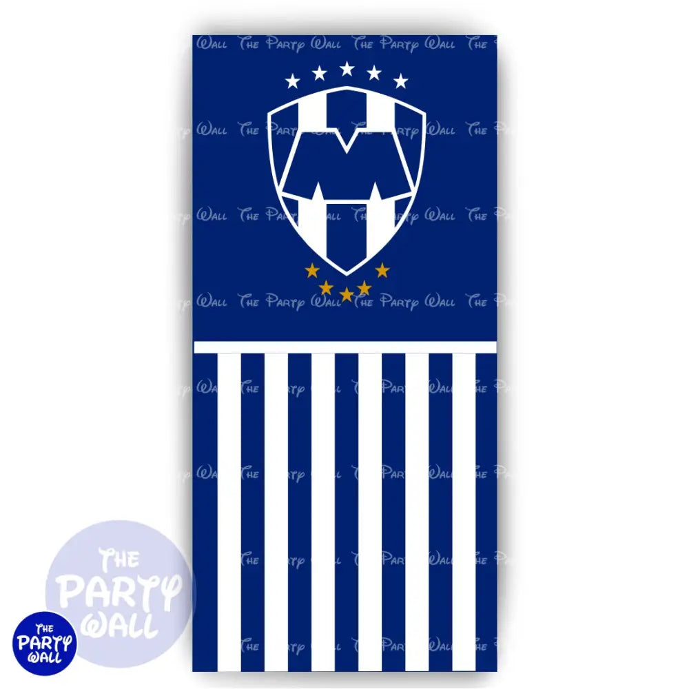 Futbol Soccer Mexicano - Funda para mampara de punta redonda o rectangular Mampara de punta redonda