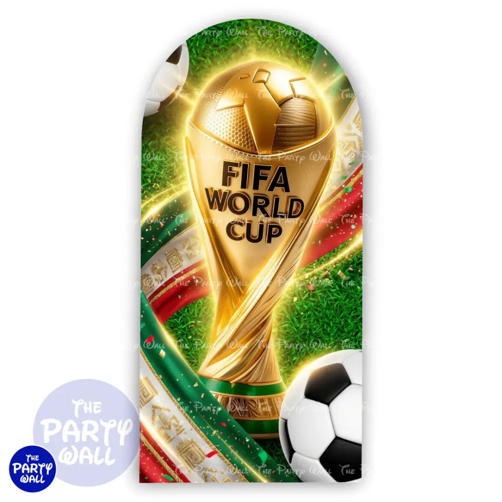 Futbol Soccer Mexicano - Funda para mampara de punta redonda o rectangular Mampara de punta redonda