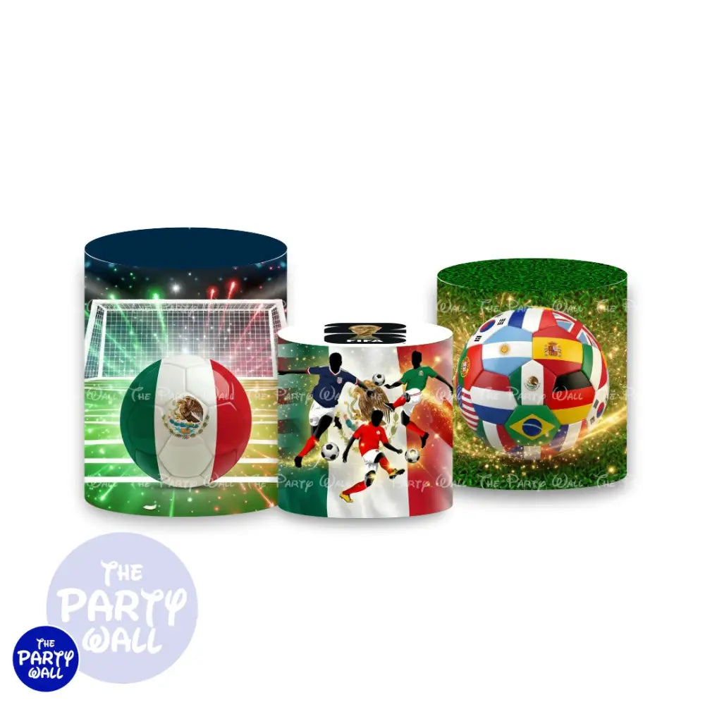 Futbol Soccer Mexicano - Fundas para cilindros Cilindros