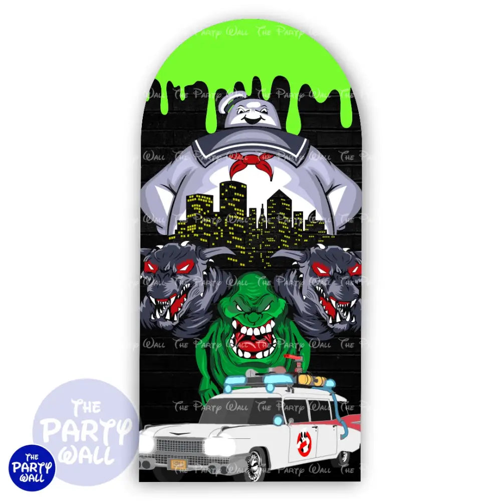 Ghost Busters - Funda para mampara de punta redonda o rectangular Mampara de punta redonda