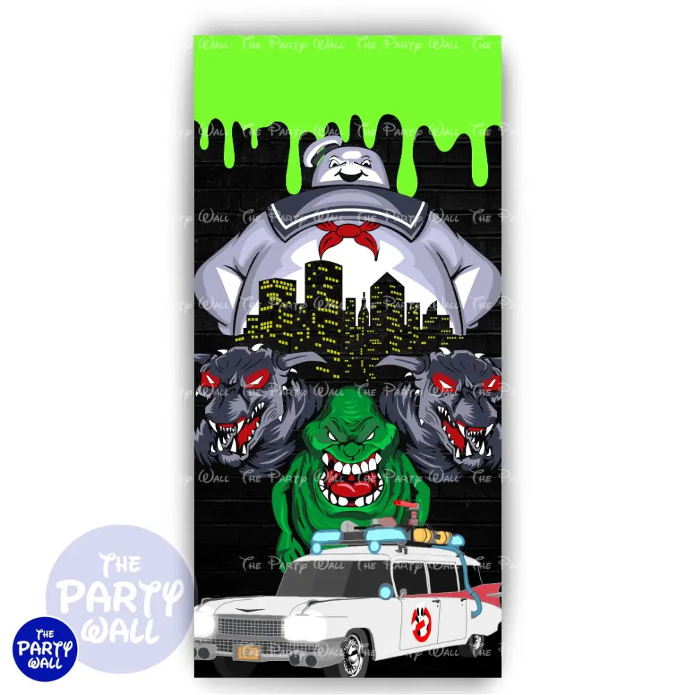 Ghost Busters - Funda para mampara de punta redonda o rectangular Mampara de punta redonda