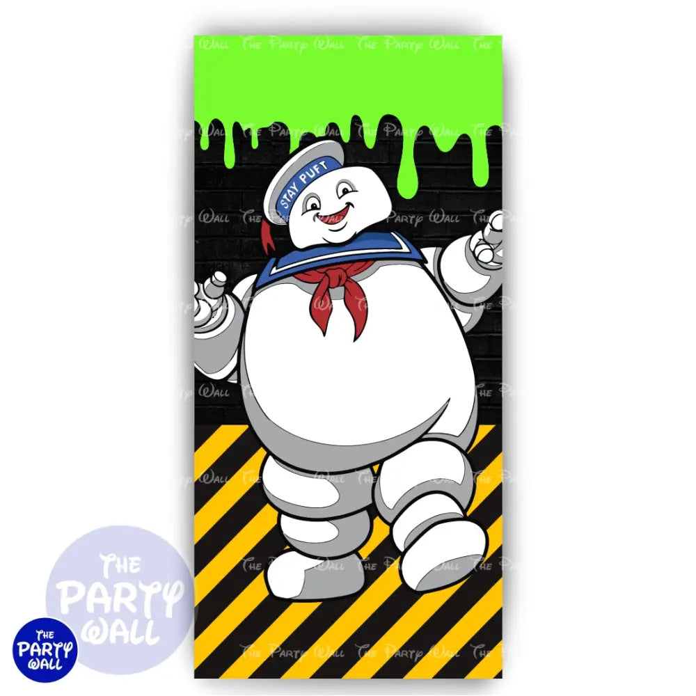 Ghost Busters - Funda para mampara de punta redonda o rectangular Mampara de punta redonda