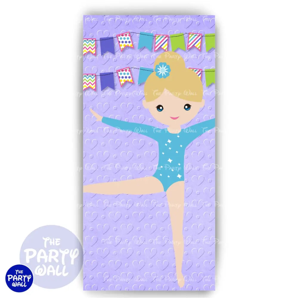 Gimnasta - Funda para mampara de punta redonda o rectangular Mampara de punta redonda