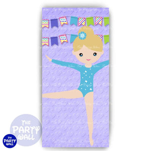 Gimnasta - Funda para mampara de punta redonda o rectangular Mampara de punta redonda