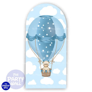 Globo Aerostático - Funda para mampara de punta redonda o rectangular Mampara de punta redonda